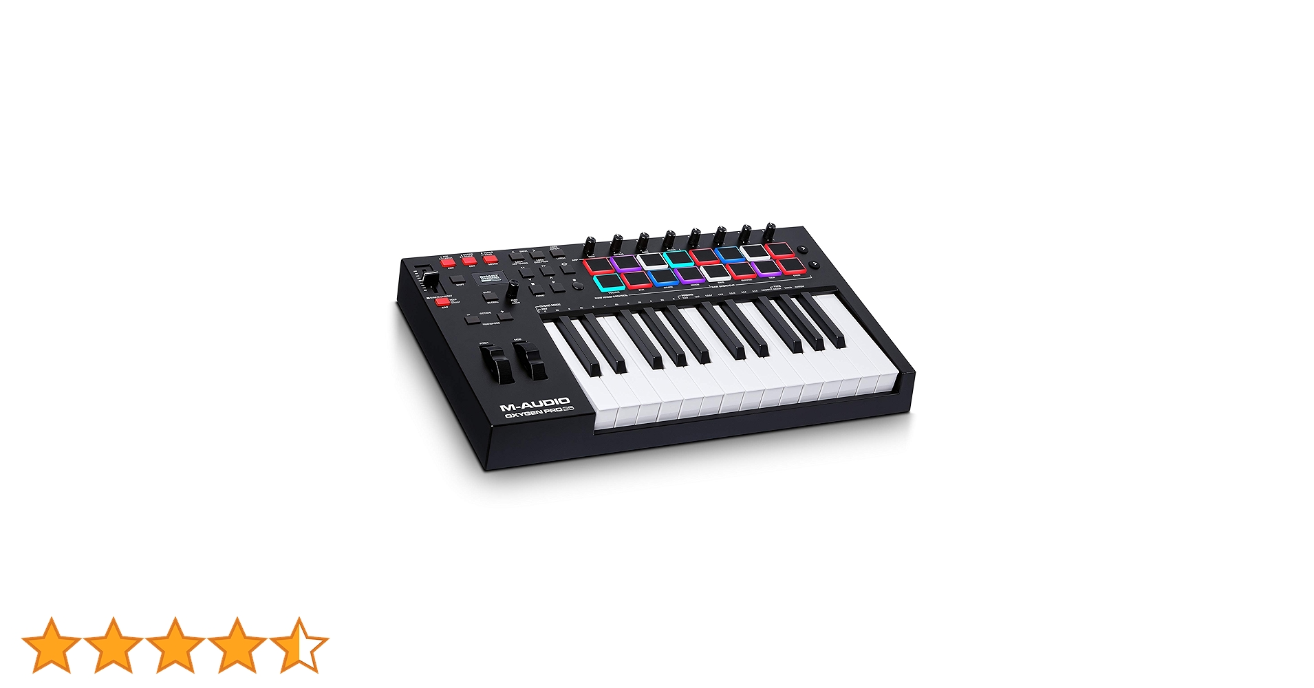 M-Audio Oxygen Pro 25 – 25 teclas USB MIDI teclado controlador com